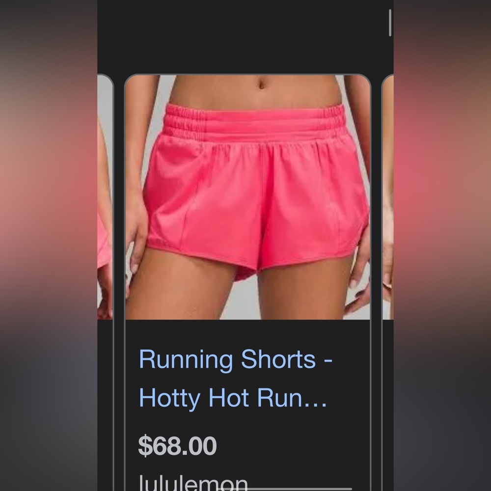 Lululemon Hotty Hot Shorts